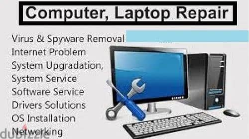 Laptop Software / Hardware Repairing with FREE Home Delivery. 3