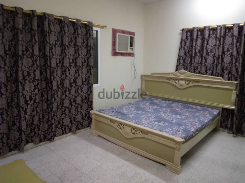 Furnished rooms studio 1bhk noor makkah hypmrkt  lulu ghubra 2