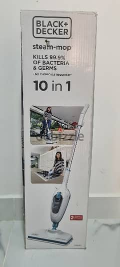 black and decker steam mop 10 in 1