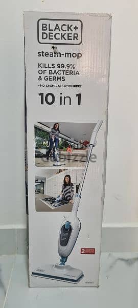 black and decker steam mop 10 in 1 0