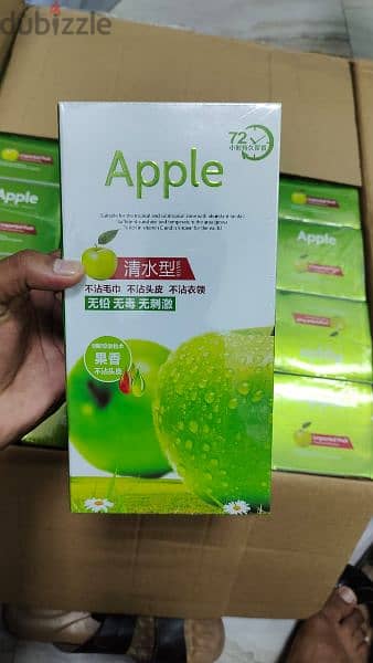 original apple hair color cream