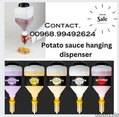 potato hanging sauce dispenser 0
