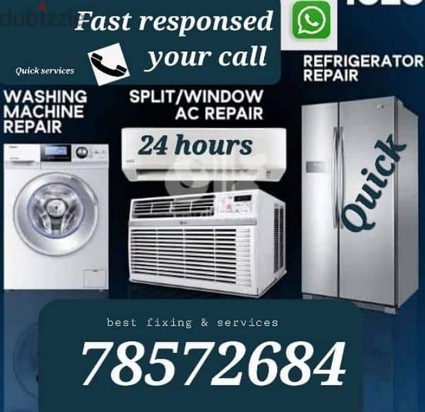 Refrigerator ND washiing machiing ac and fx and & 78572684 0