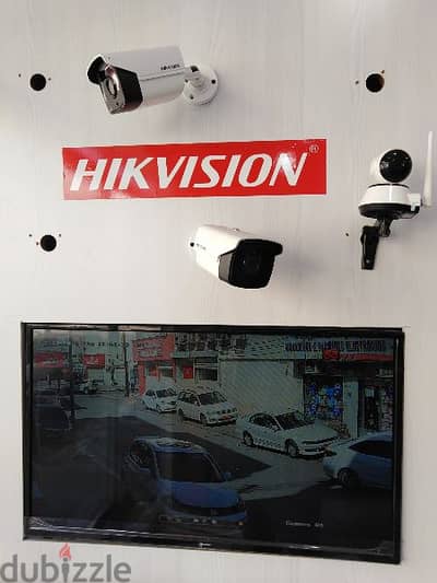 CCTV camera security system wifi router install