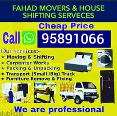 Movers and Packers House shifting furniture dismantle & fixing