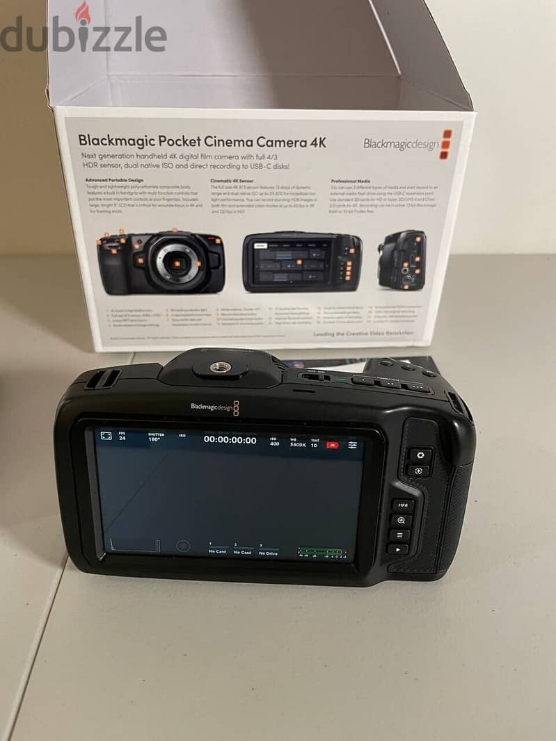 Blackmagic Design Pocket Cinema Camera 4k Bmpcc4k Mft 4k 1