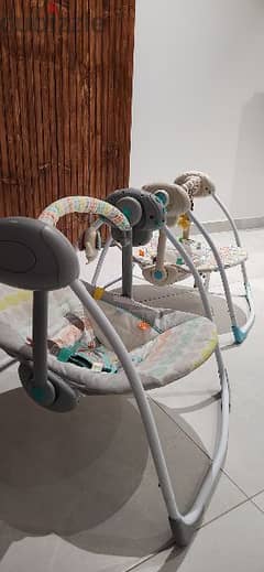 Two Automatic Baby Swing