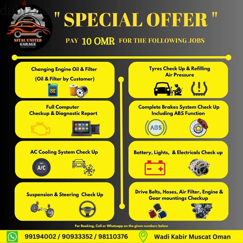 Special Offer We Repairing All Kinds Of Vehicles & Also Have All Kind 0