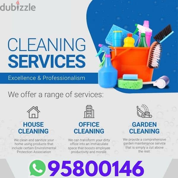 We do House cleaning,Office cleaning,Backyard cleaning, Washing 0