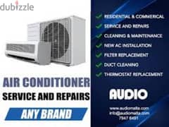 services  and  repairing  and  maintenance  all ac