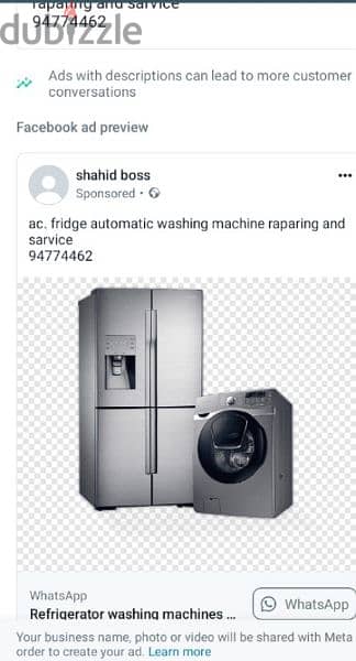 All servicees of AC Fridge Washing machines repairnig etc 0