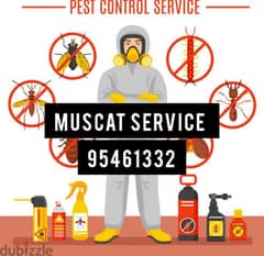 General Pest Control Service is available all over Muscat
