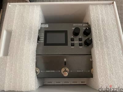 Boss Rv-500 Reverb Effects Pedal Space Echo Original Box Gui