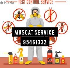 We provide Pest Control service all over Muscat 0