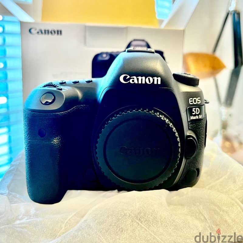 Canon EOS 5D Mark IV 30.4MP Digital SLR Camera - Black (Body Only) 0