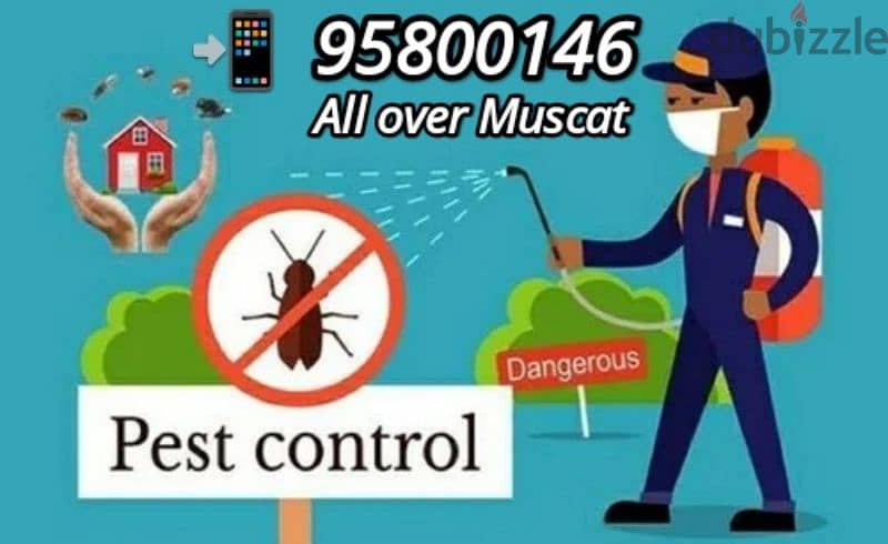 Pest control services available all over Muscat, Bedbugs insects etc 1