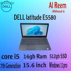 DELL LATITUDE E5580 7th GENERATION CORE I5 16GB RAM 512GB SSD 15-6 INC 0