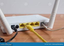 Networking Wifi Router fixing Cable pulling Internet Service
