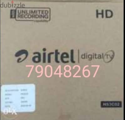 new dth airtel hd receiver six month subscription//