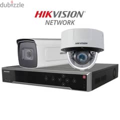 hikvision CCTV cameras and intercom door lock fixing