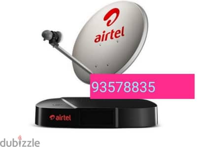 Full HDD Airtel receiver digital  With 6months malyalam tami