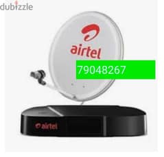 Full HDD Airtel receiver digital 
With 6months malyalam tami