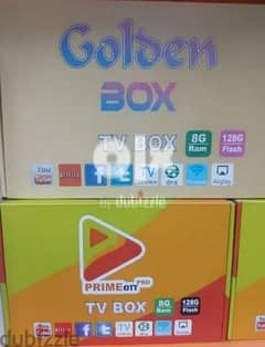 Android box new model with 1 Year recharge available