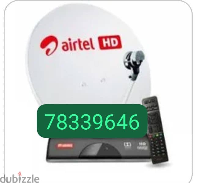 Airtel full hd with subscrption All indian Language sports 0