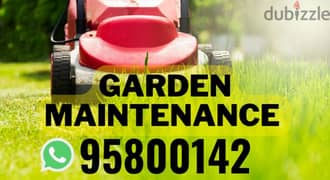 Plants cutting, Tree Trimming, Artificial grass, Lawn maintenance,