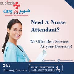 24/7 HOME NURSING SERVICES AT HOME