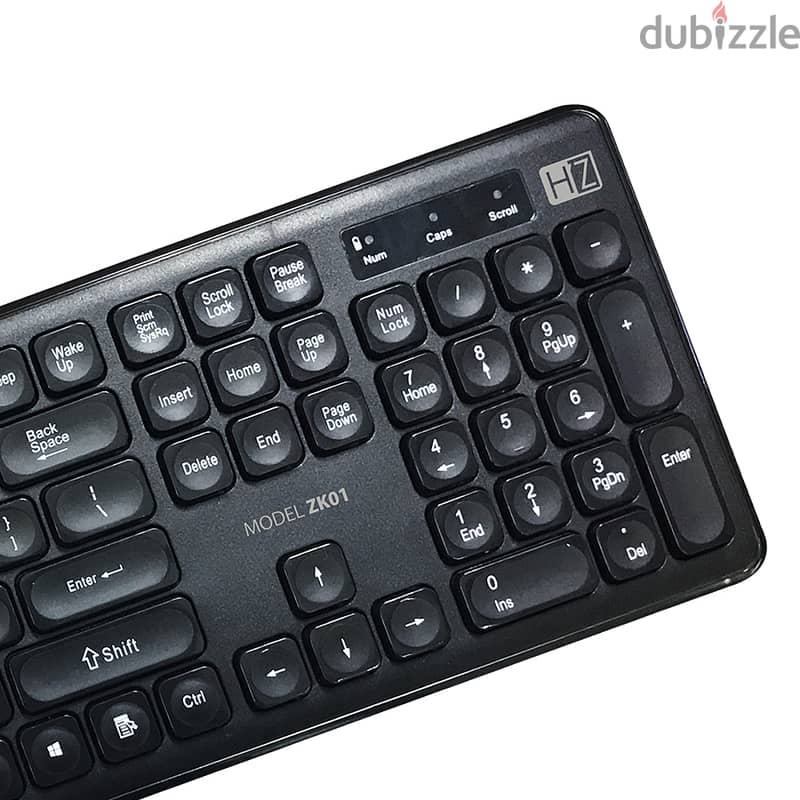 HZ 2.4GHZ Wireless keyboard & mouse ZK01 (BoxPack) 1