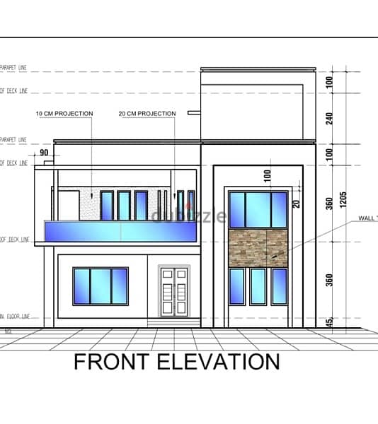 Villa & Building drawing & planning 1