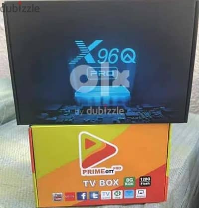 New WiFi internet Android TV box GOLD mk 8 GB ram 128 GB storage **//