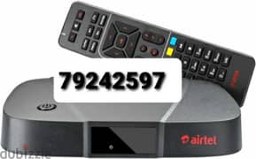 new airtel dishtv hd receiver with one month tamil Malayalam telugu