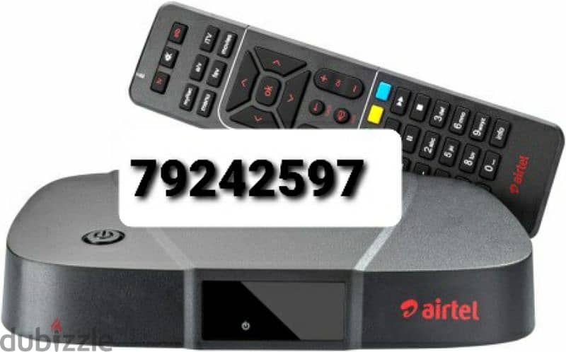 new airtel dishtv hd receiver with one month tamil Malayalam telugu 0