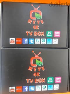 my tv 4k Android box 8gb ram 128gb storeg one year subscription 0