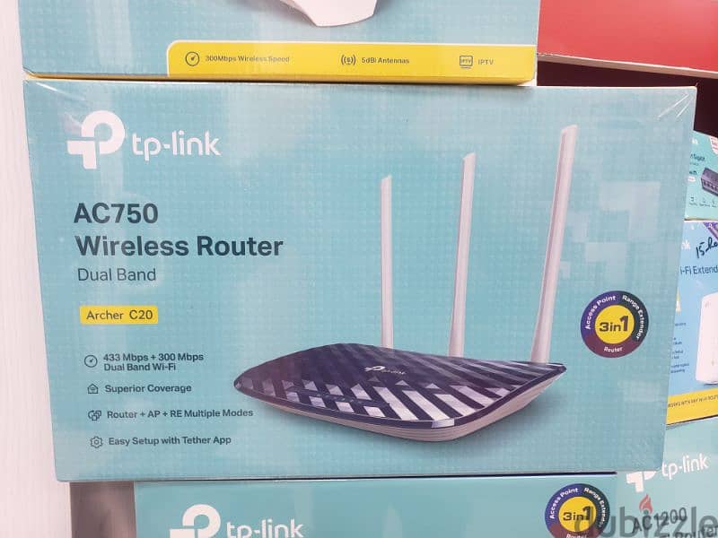 WiFi Shareing Solution cabling & tplink router selling configuration 0