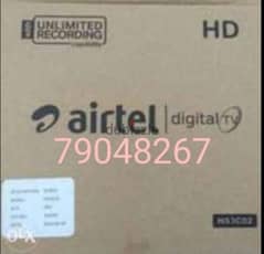 New Digital Airtel hd receiver with Six months Malyalam Tamil telgu ka 0