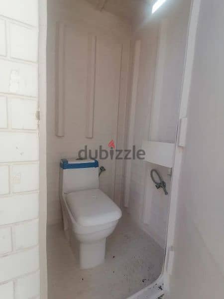 used toilet with sewage and water tank 2