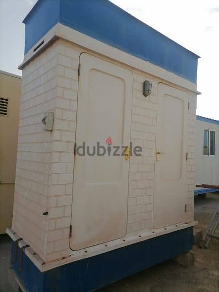 used toilet with sewage and water tank 5