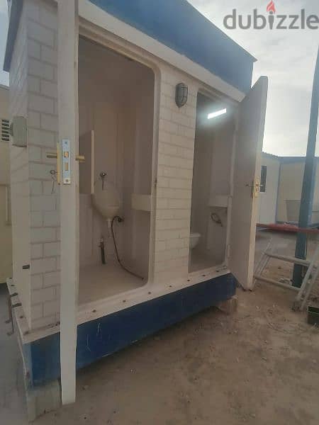 used toilet with sewage and water tank 6
