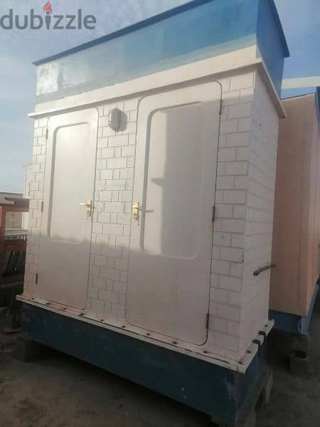used toilet with sewage and water tank 1