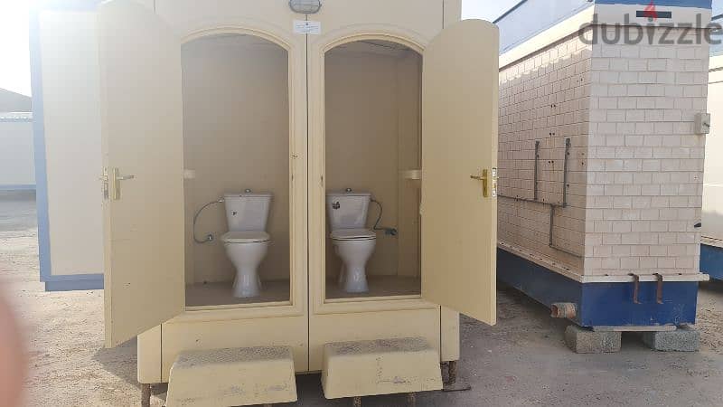 used toilet with sewage and water tank 8