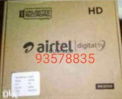 Airtel new Full HD receiver With six months malayalam Tamil