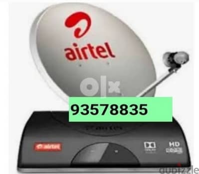 New Airtel Full HDD Receiver with malyalam tamil telgu