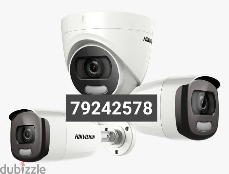 new CCTV cameras and intercom door lock installation and mantines 0