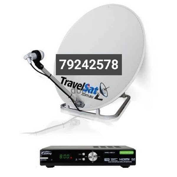 new satellites dish nilset arabset dishtv Airtel fixing and repairing 0