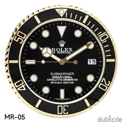 Rolex wall clock