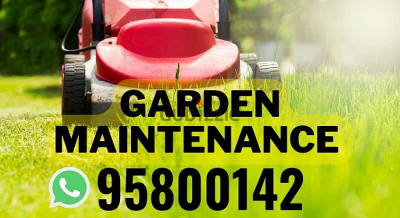 Plants Cutting,Grass Cutting, Artificial Grass, Tree Trimming,Watering 0