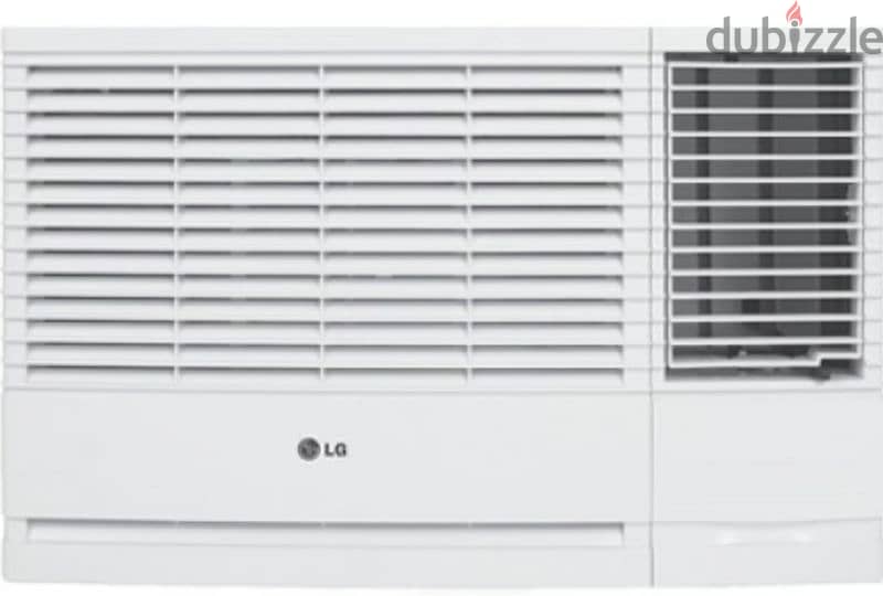 LG 1.5 window AC . very less use . like new 1